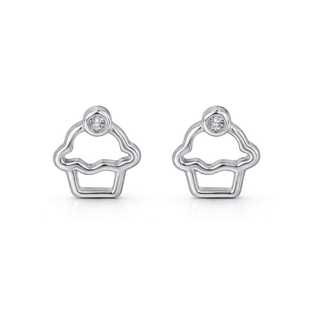 Cupcake Stud Earrings