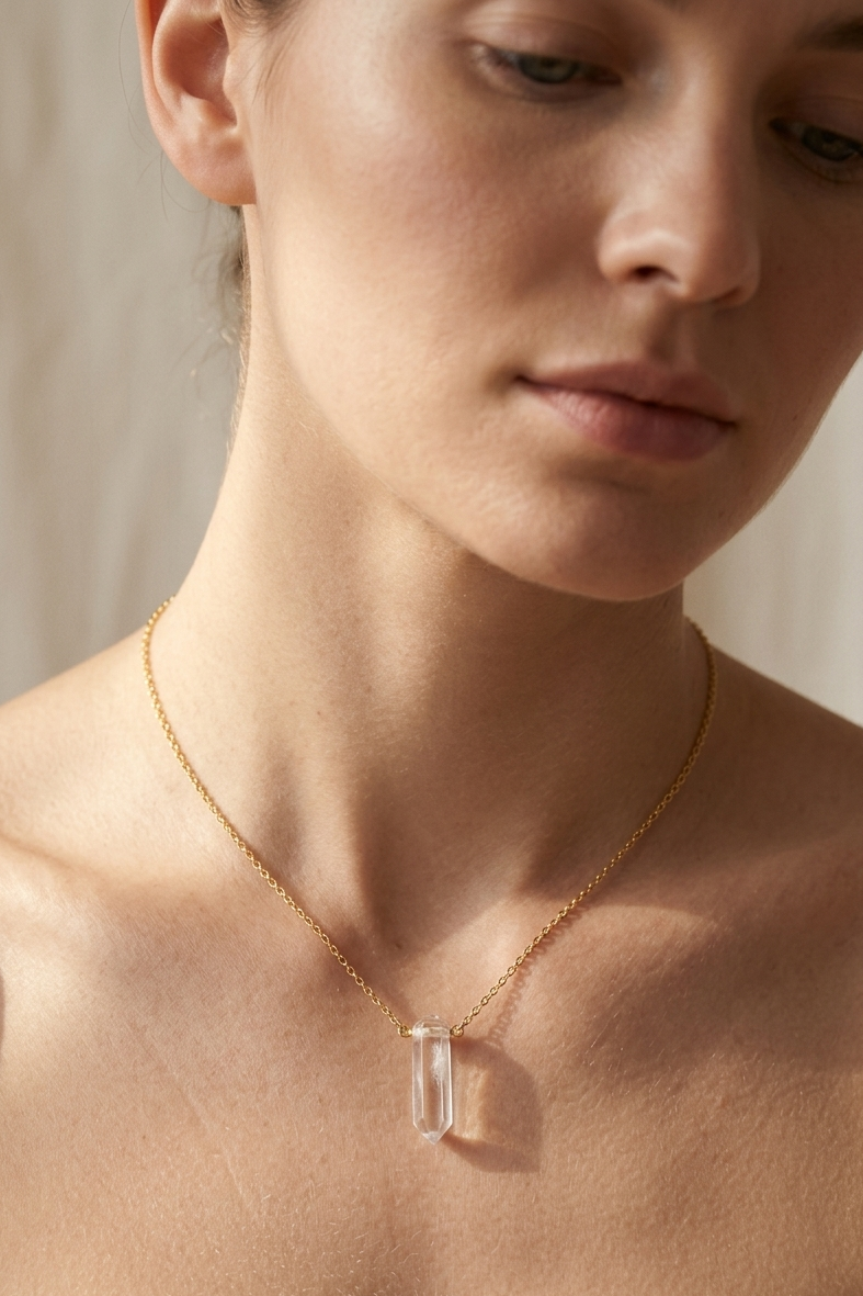 Crystal Point Necklace