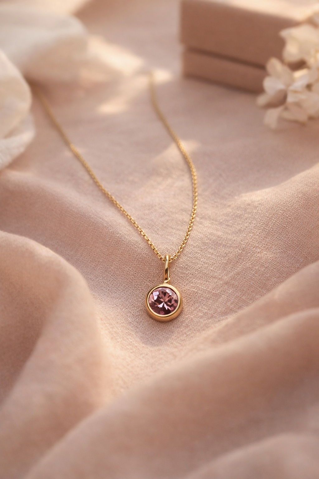 October - Pink Tourmaline