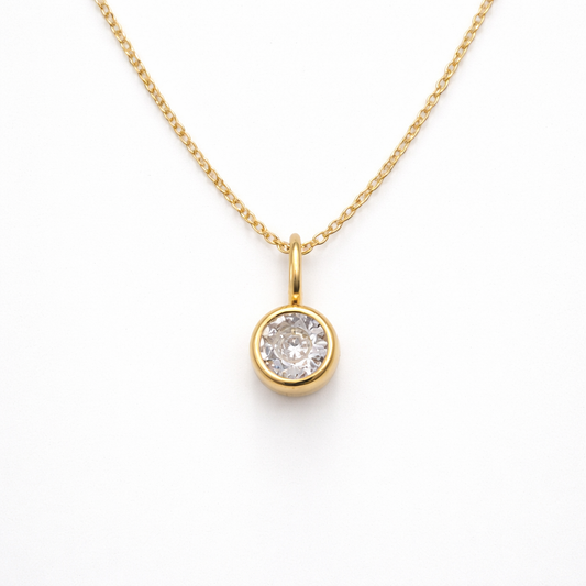 April - Cubic Zircon