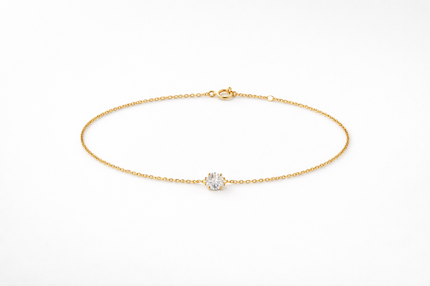Solitaire Crystal Bracelet