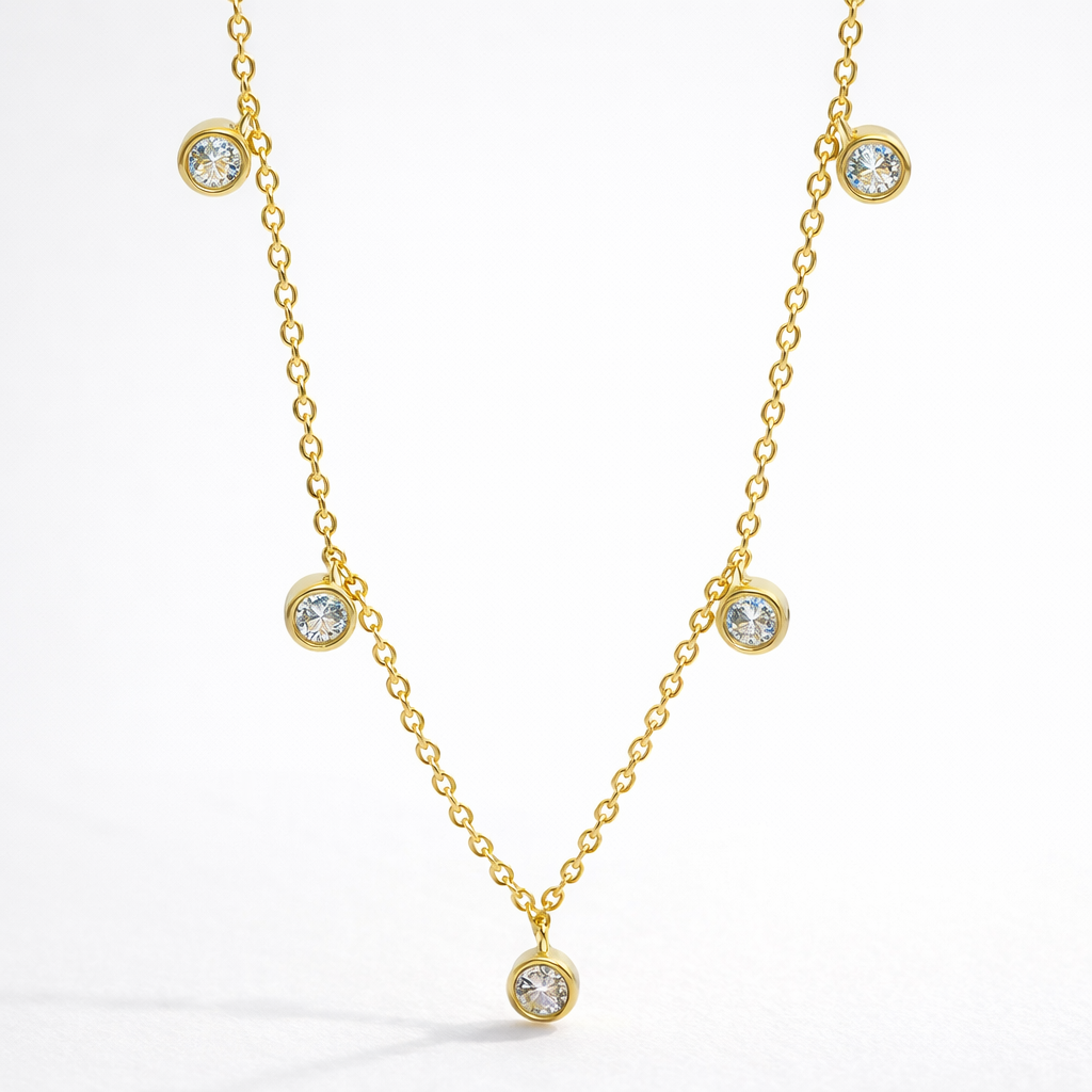 Five Stone Necklace