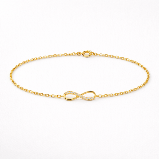 Infinity Crystal Bracelet