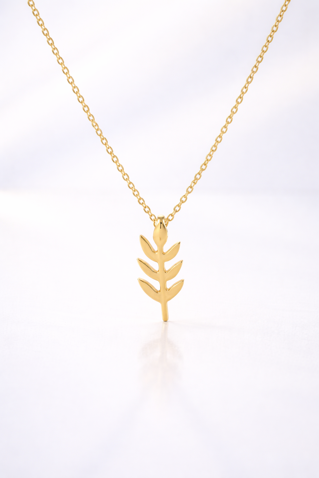 Leaf Charm Necklace