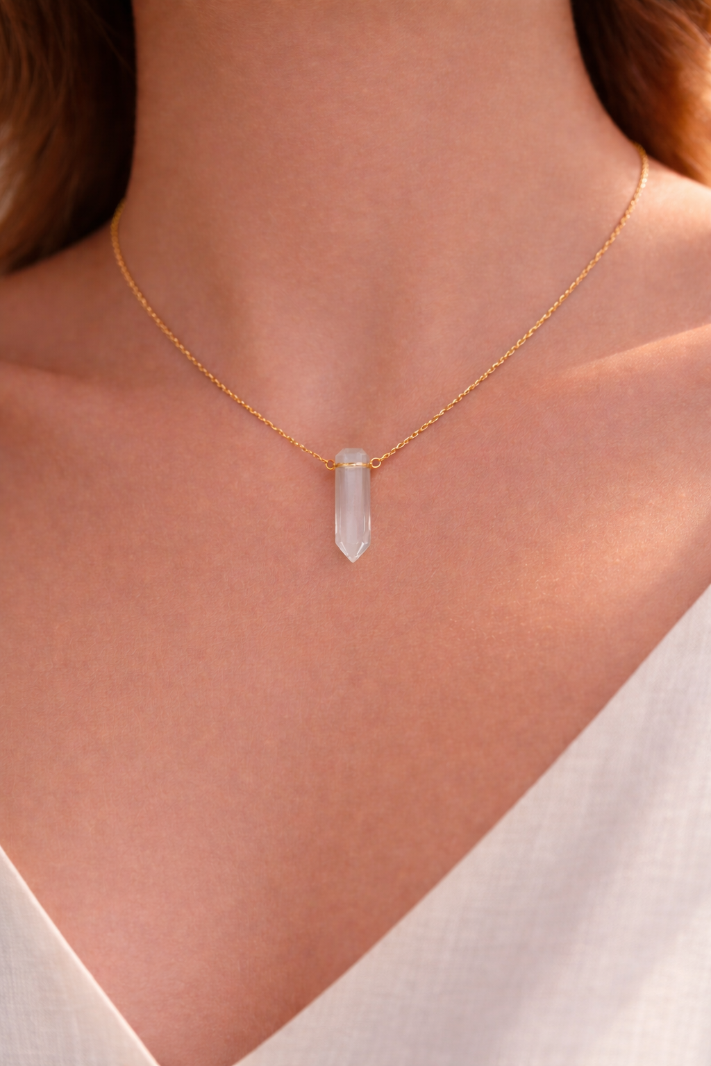 Crystal Point Necklace