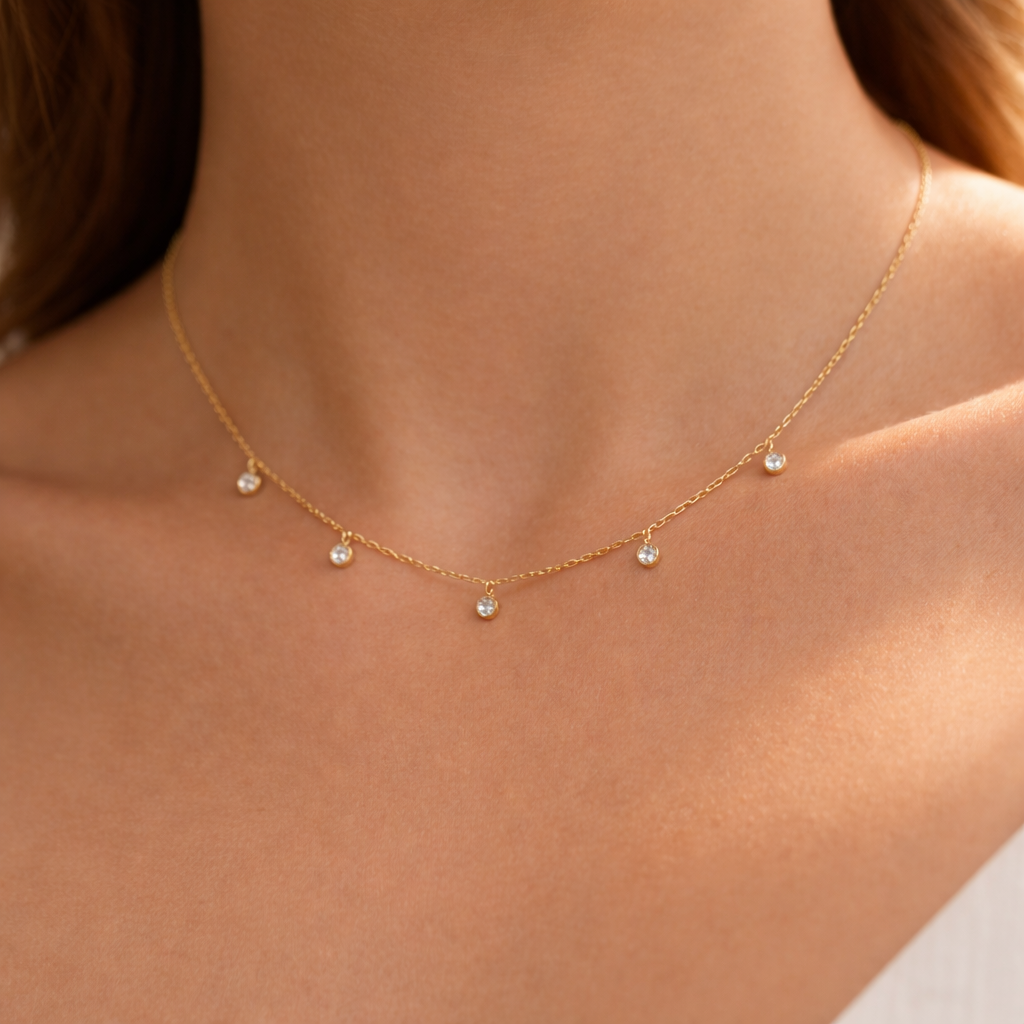 Five Stone Necklace