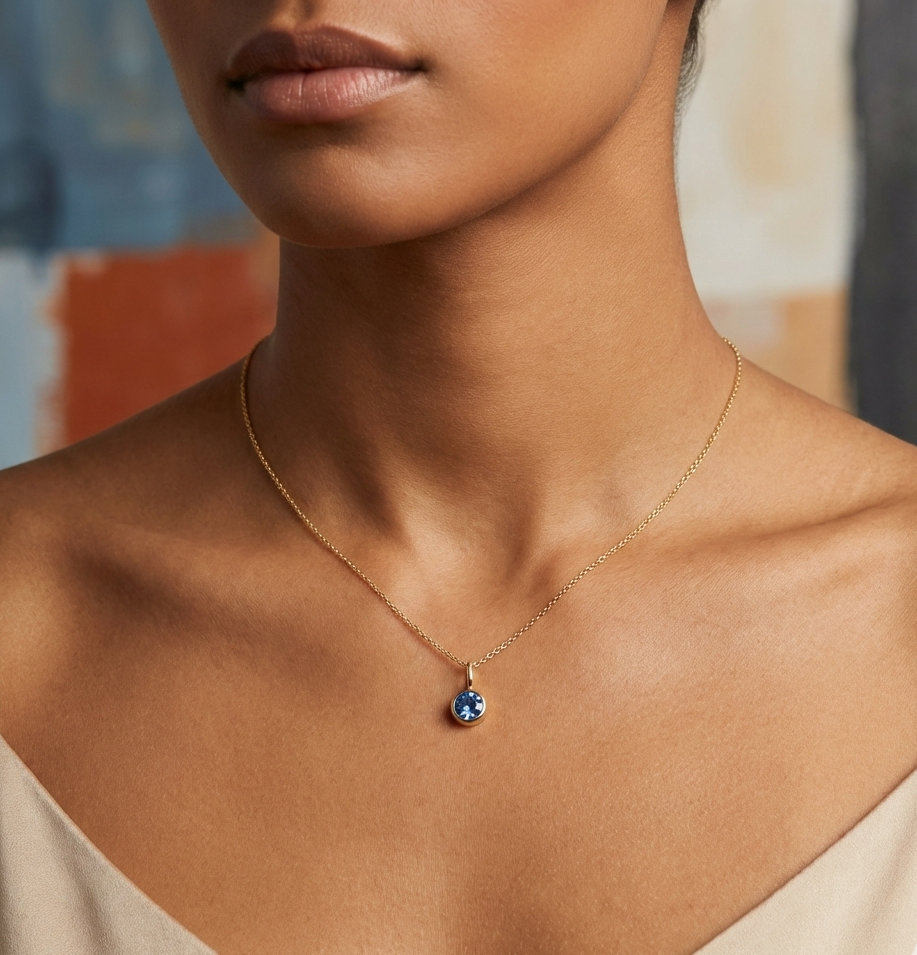 December - Blue Zircon