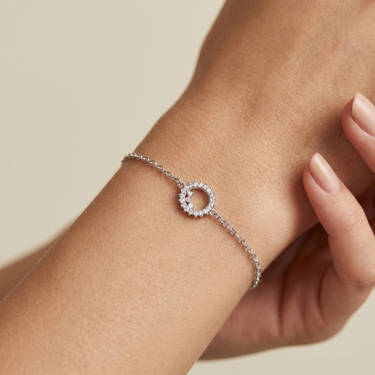 Crystal Halo Bracelet