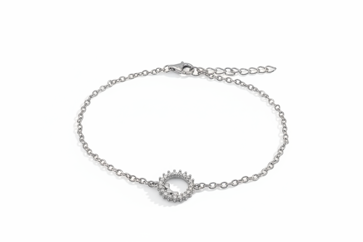 Crystal Halo Bracelet