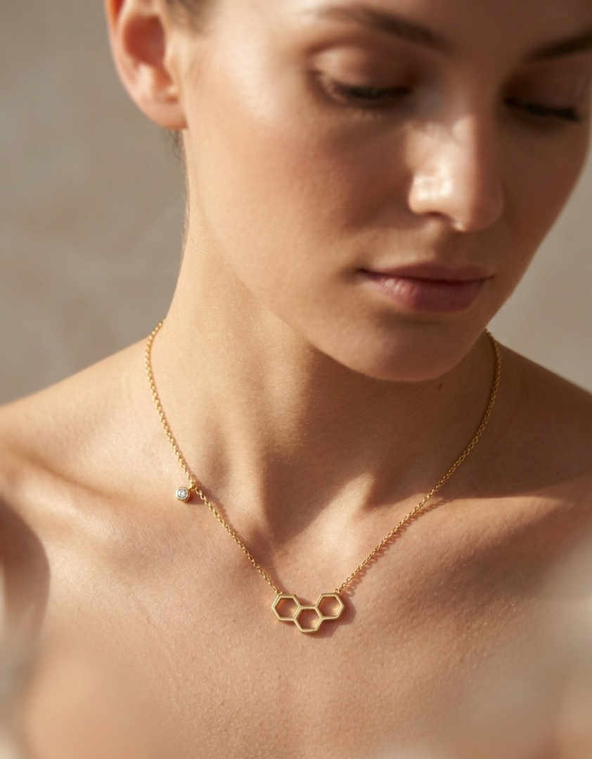 Honeycomb Necklace